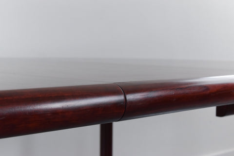 Vintage Danish Scovby Extending Round Dining Table in Rosewood