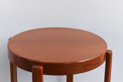 Vintage Danish Side Table by Møbelfabrikken Toften