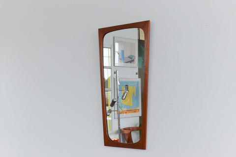 Vintage Danish Teak Mirror