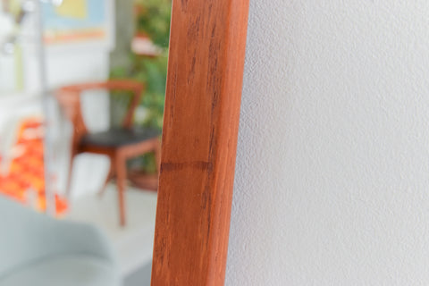 Vintage Danish Teak Mirror