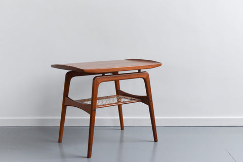 Vintage Danish Teak Side / Coffee Table By Arne Hovmand Olsen For Mogens Kold