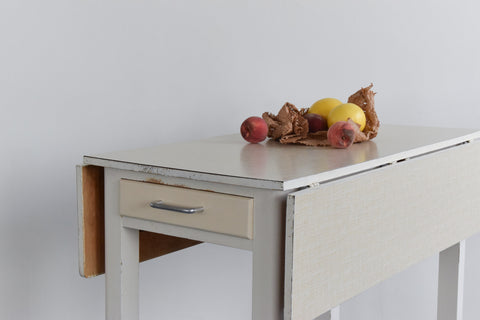 Vintage Drop Leaf Formica Kitchen Table