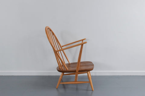 Vintage Ercol Windsor Back Tub Chair Model No. 305