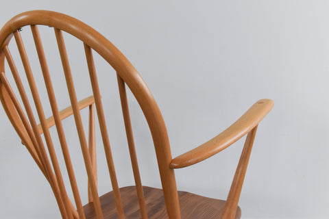 Vintage Ercol Windsor Back Tub Chair Model No. 305