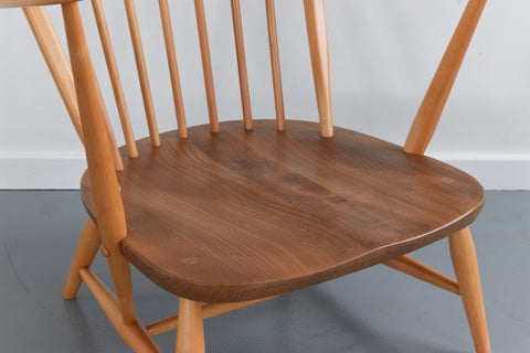 Vintage Ercol Windsor Back Tub Chair Model No. 305