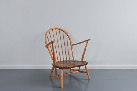 Vintage Ercol Windsor Back Tub Chair Model No. 305