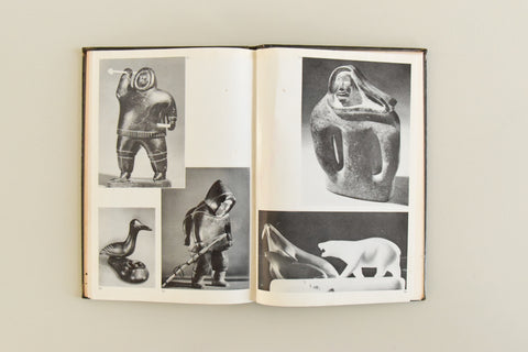 Vintage Eskimo Sculptures Book by Jørgen Meldgaard