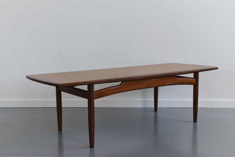 Vintage Extra Long G Plan / E Gomme Fresco Teak Mid-Century Coffee Table