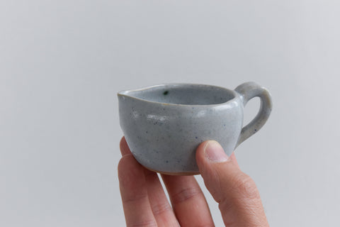 Vintage Extra Small Pale Blue Studio Pottery Jug
