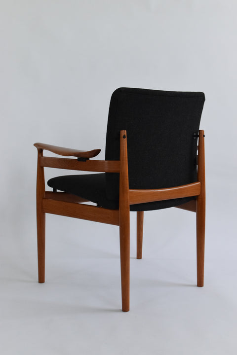 Vintage Finn Juhl Model 192 Danish Teak Chair by France & Son