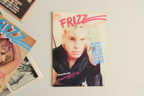 Vintage Frizz Newspaper / Magazine No.8 Circa 1970s