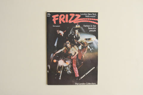 Vintage Frizz Newspaper / Magazine No.4 Circa 1970s