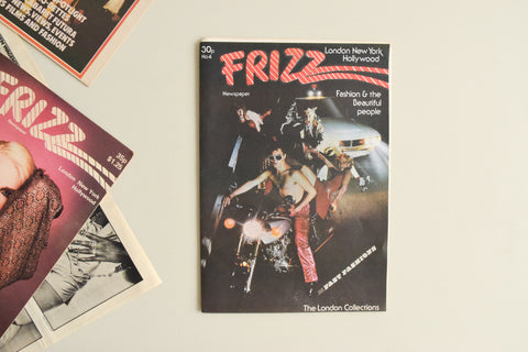 Vintage Frizz Newspaper / Magazine No.4 Circa 1970s