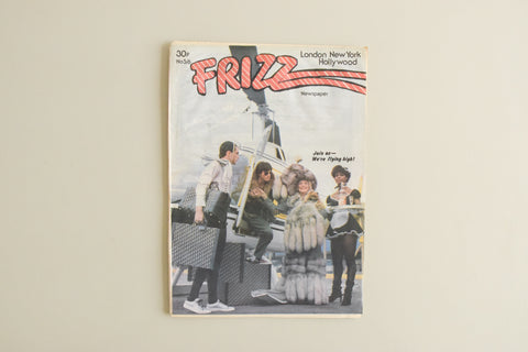 Vintage Frizz Newspaper / Magazine No.5/6 Circa 1970s