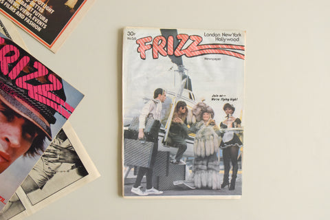 Vintage Frizz Newspaper / Magazine No.5/6 Circa 1970s