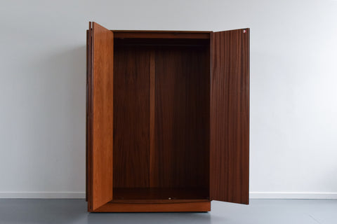 Vintage Triple Teak Fresco Wardrobe by G Plan