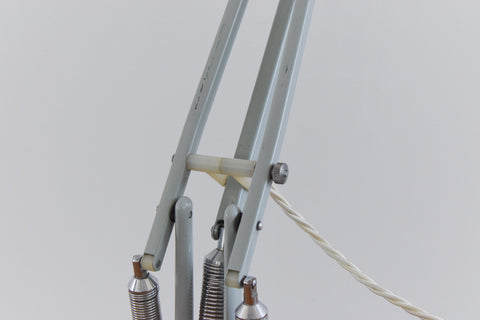 Vintage Grey Anglepoise Lamp Model 75 by Herbert Terry & Sons