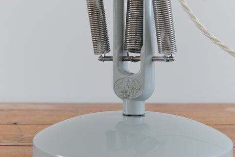 Vintage Grey Anglepoise Lamp Model 75 by Herbert Terry & Sons