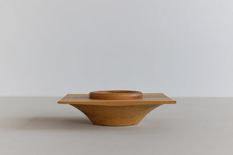 Vintage Hand Turned Wooden Bowl