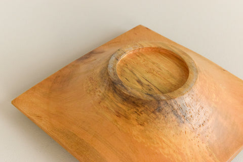 Vintage Hand Turned Wooden Bowl