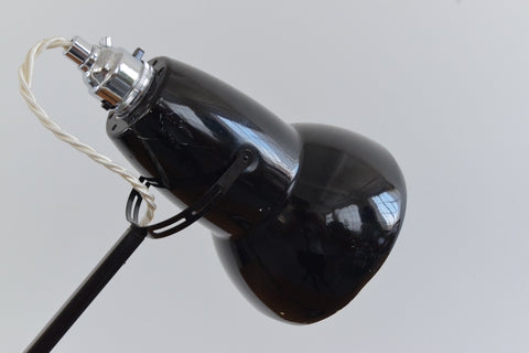 Vintage Black Herbert Terry & Sons Anglepoise Lamp Model No. 1227