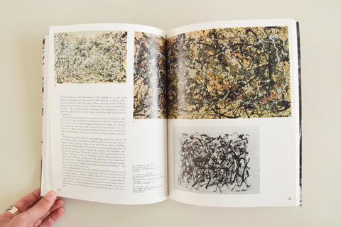 Vintage Jackson Pollock Book by Elizabeth Frank