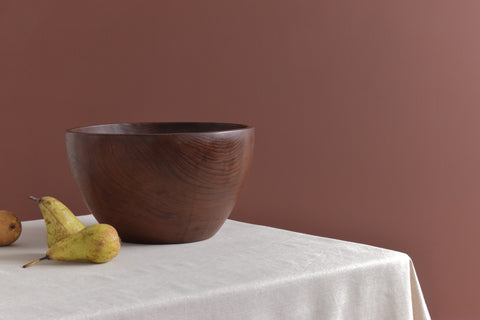 Vintage Large Mid-Century Hand Turned Bowl