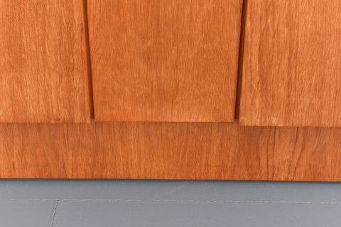 Vintage Teak Double Wardrobe by Remploy