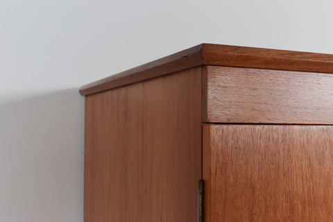 Vintage Teak Double Wardrobe by Remploy