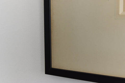 Vintage Limited Edition Signed Framed Print of Mountains