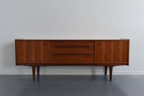 Vintage Long Teak Sideboard by Younger