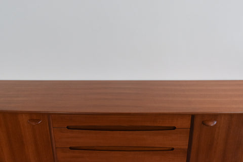 Vintage Long Teak Sideboard by Younger