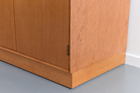 Vintage Oak Double Wardrobe by Meredew