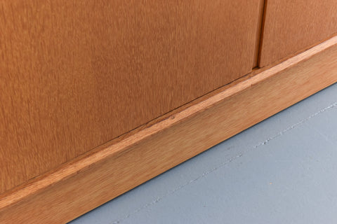 Vintage Oak Double Wardrobe by Meredew