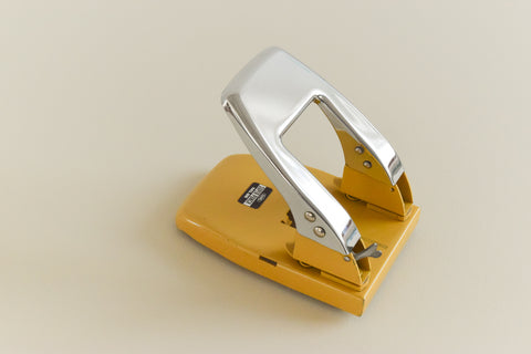 Vintage Metal Carl Super Punch Hole Punch