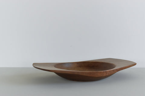 Vintage Mid-Century Hand Turned Wooden Bowl