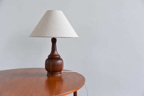 Vintage Multi Tone Wooden Table Lamp Base