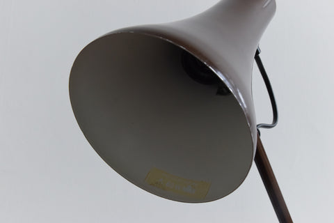 Vintage Nut Brown Anglepoise 90 Lamp by Herbert Terry & Sons