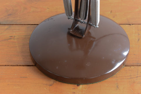 Vintage Nut Brown Anglepoise 90 Lamp by Herbert Terry & Sons