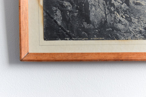 Vintage Framed Photograph Print of Keswick Lake District, Cumbria