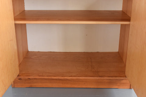 Vintage Pine Cabinet / Bookcase