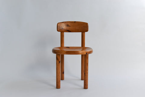 Vintage Single Pine Dining Chair by Rainer Daumiller
