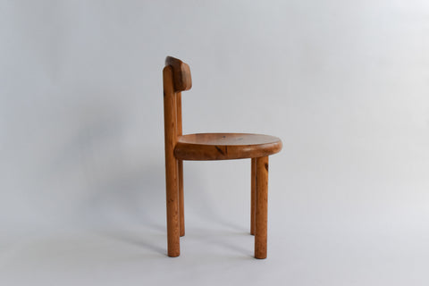 Vintage Single Pine Dining Chair by Rainer Daumiller