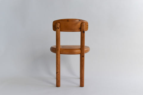 Vintage Single Pine Dining Chair by Rainer Daumiller