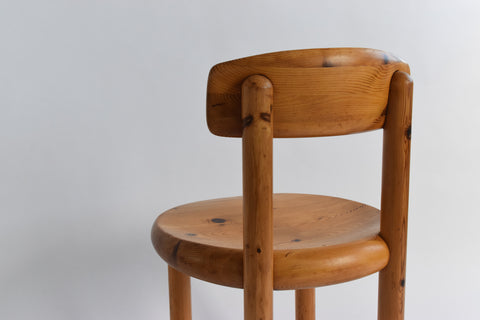 Vintage Single Pine Dining Chair by Rainer Daumiller