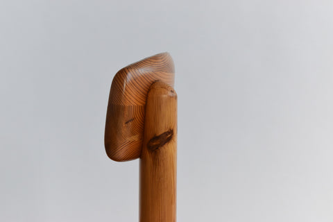 Vintage Single Pine Dining Chair by Rainer Daumiller