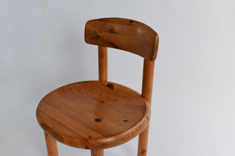 Vintage Single Pine Dining Chair by Rainer Daumiller