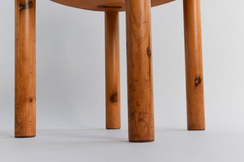 Vintage Single Pine Dining Chair by Rainer Daumiller