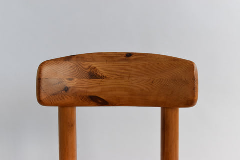 Vintage Single Pine Dining Chair by Rainer Daumiller