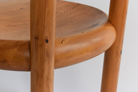 Vintage Single Pine Dining Chair by Rainer Daumiller